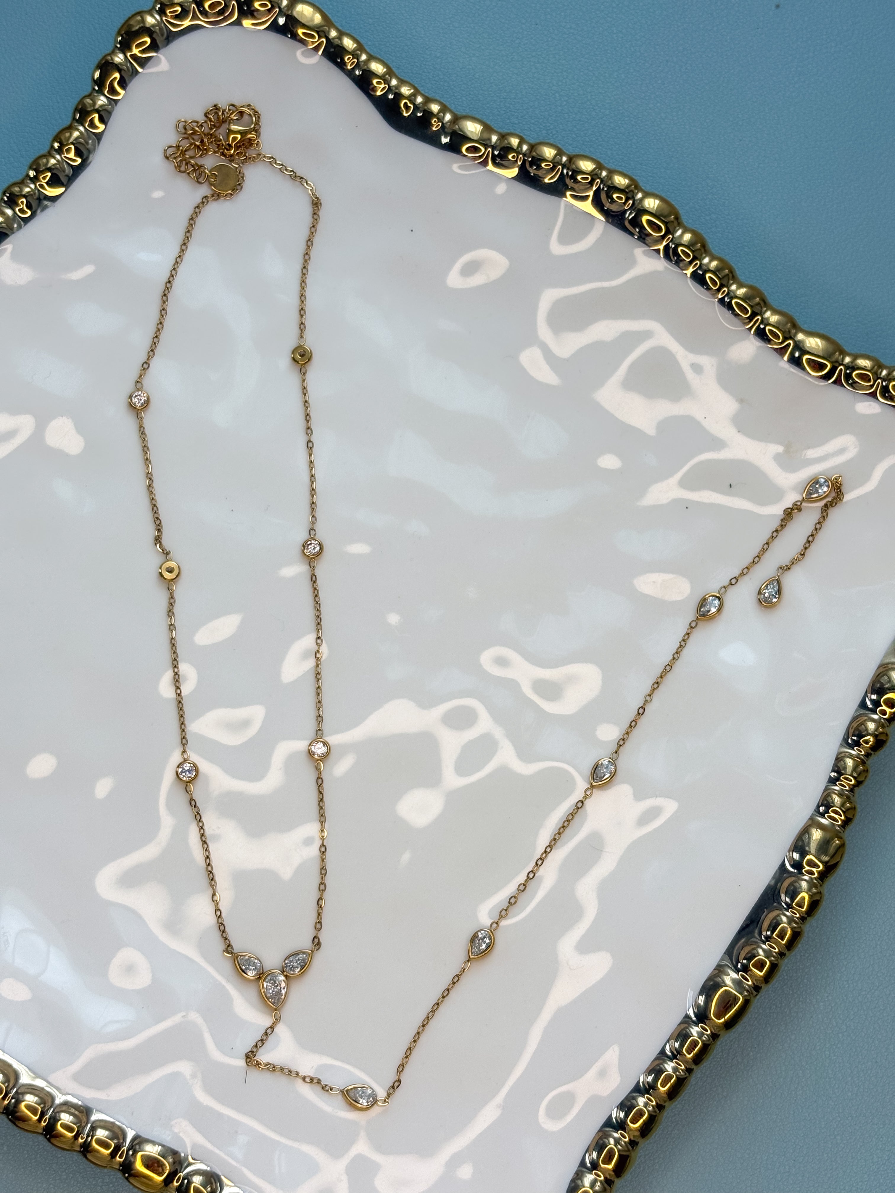 Infinity Drop Necklace