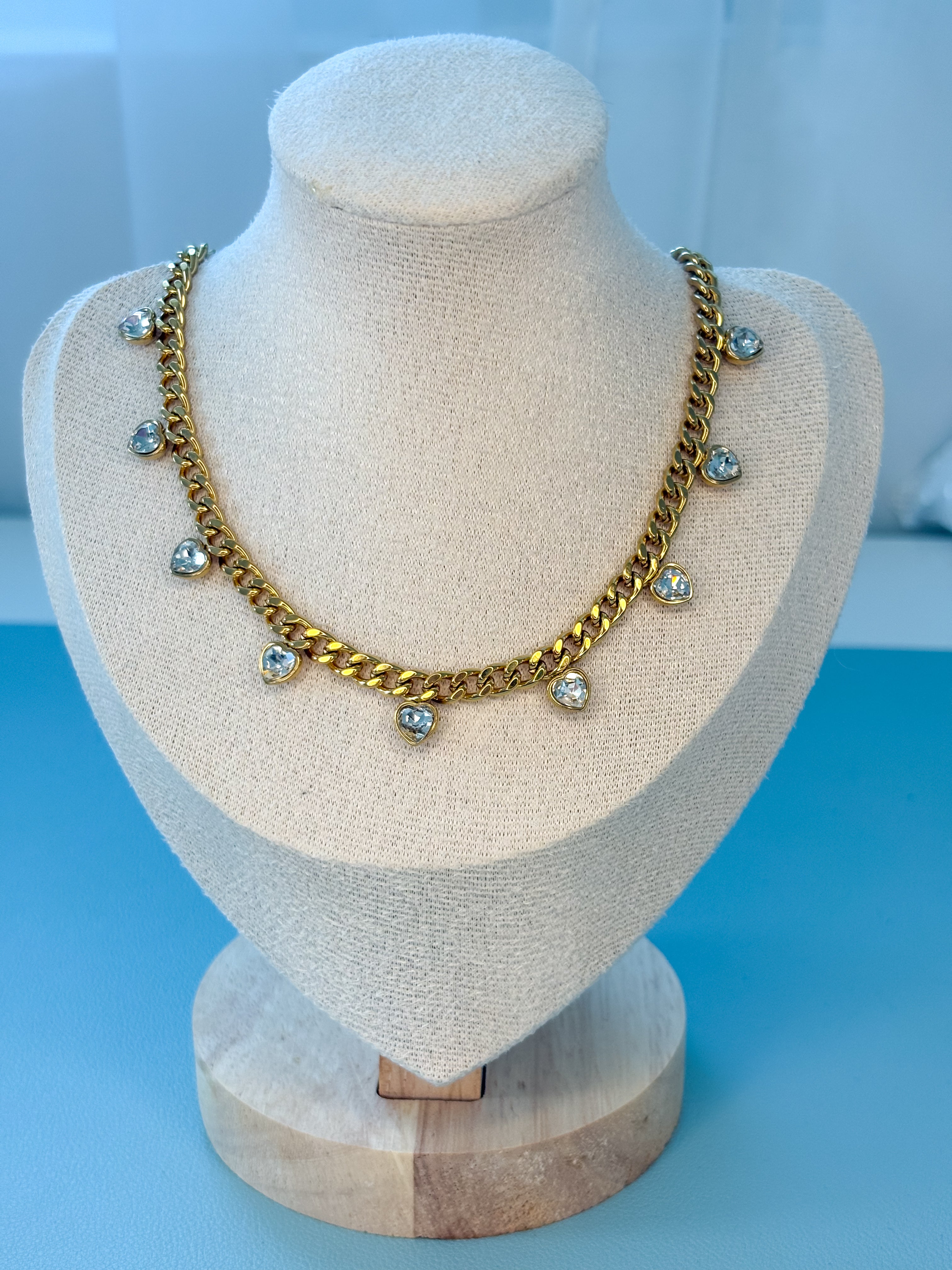 Heart Drops Necklace