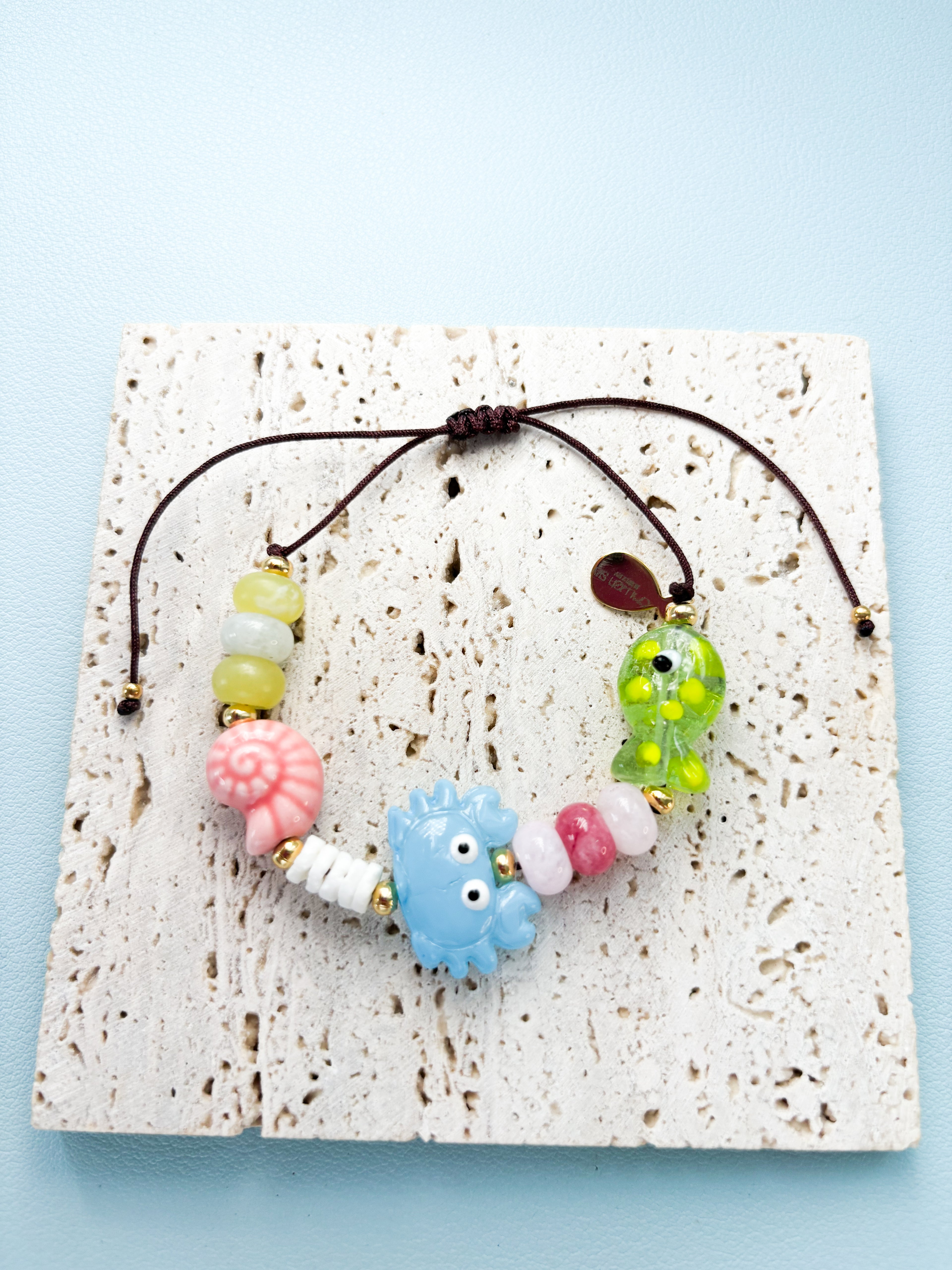 Blue Crab Bracelet