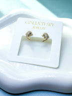 Golden Dolphin Earrings
