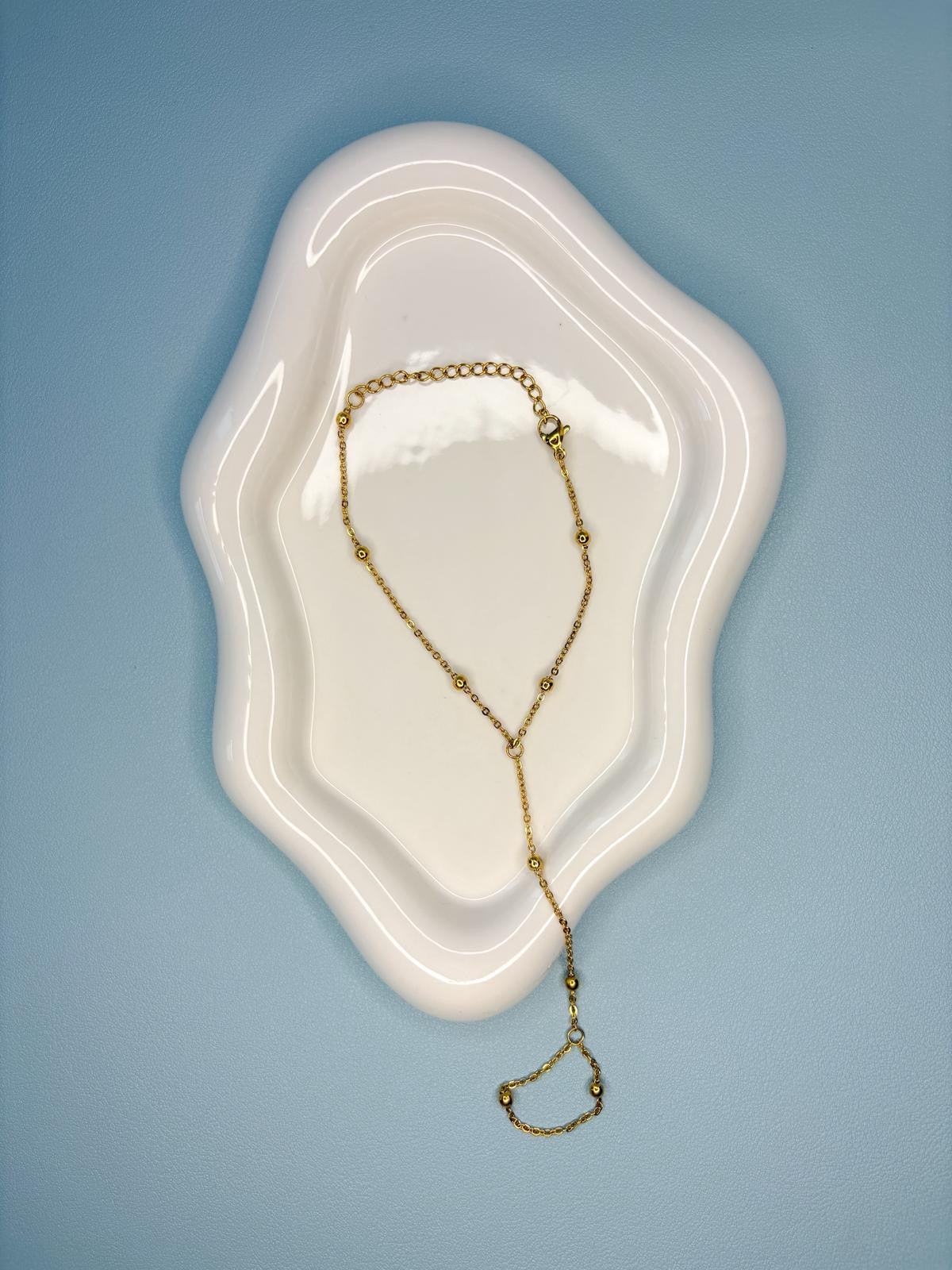 Fingerlace Bracelet Gold and Silver