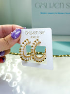 Bagel Earrings