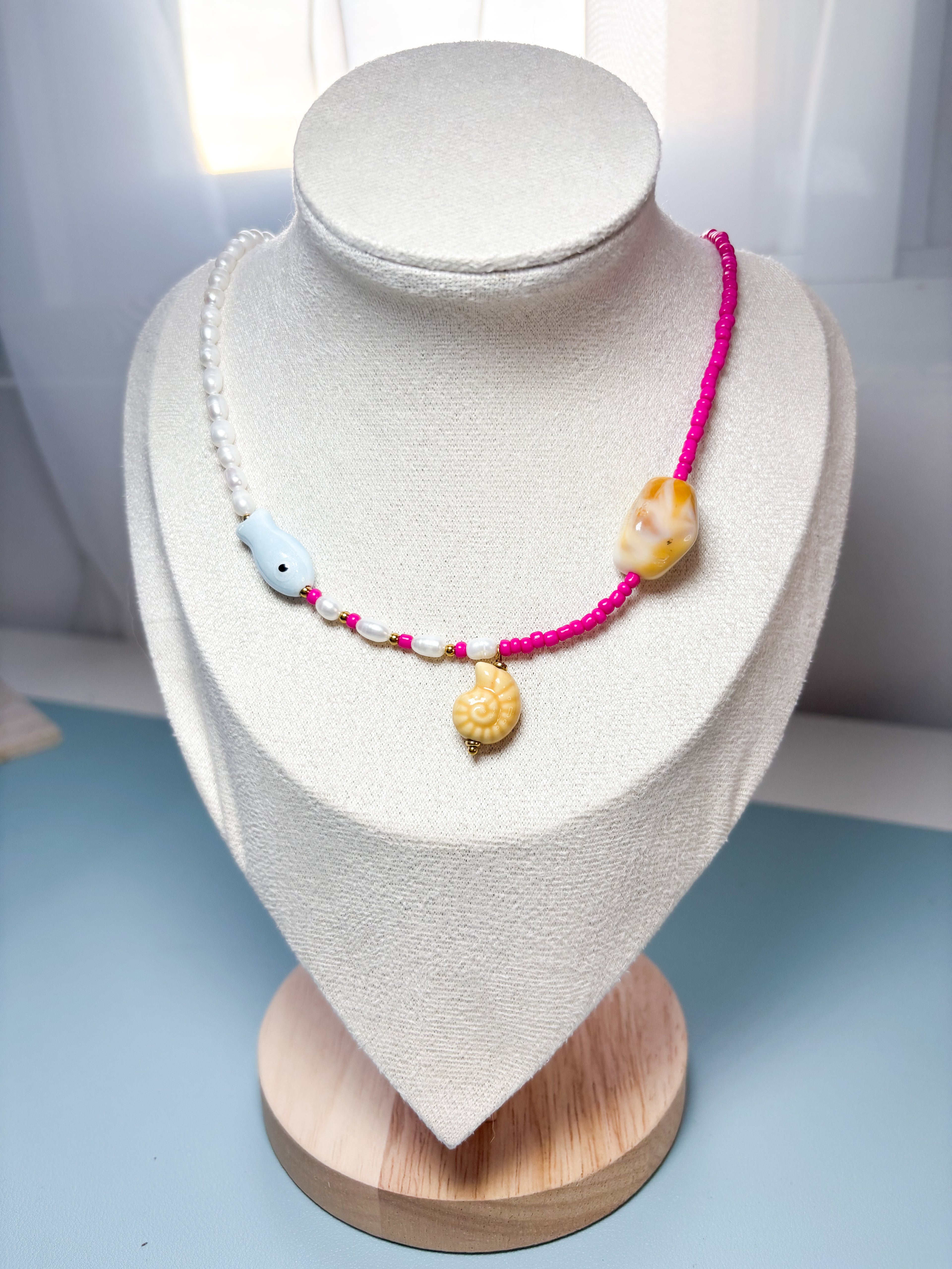 Flamenco Beach Necklace