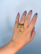 Hearts & Pearls Ring