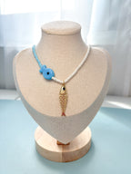 Minimal Fish Necklace