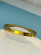 Golden Eye Bangle