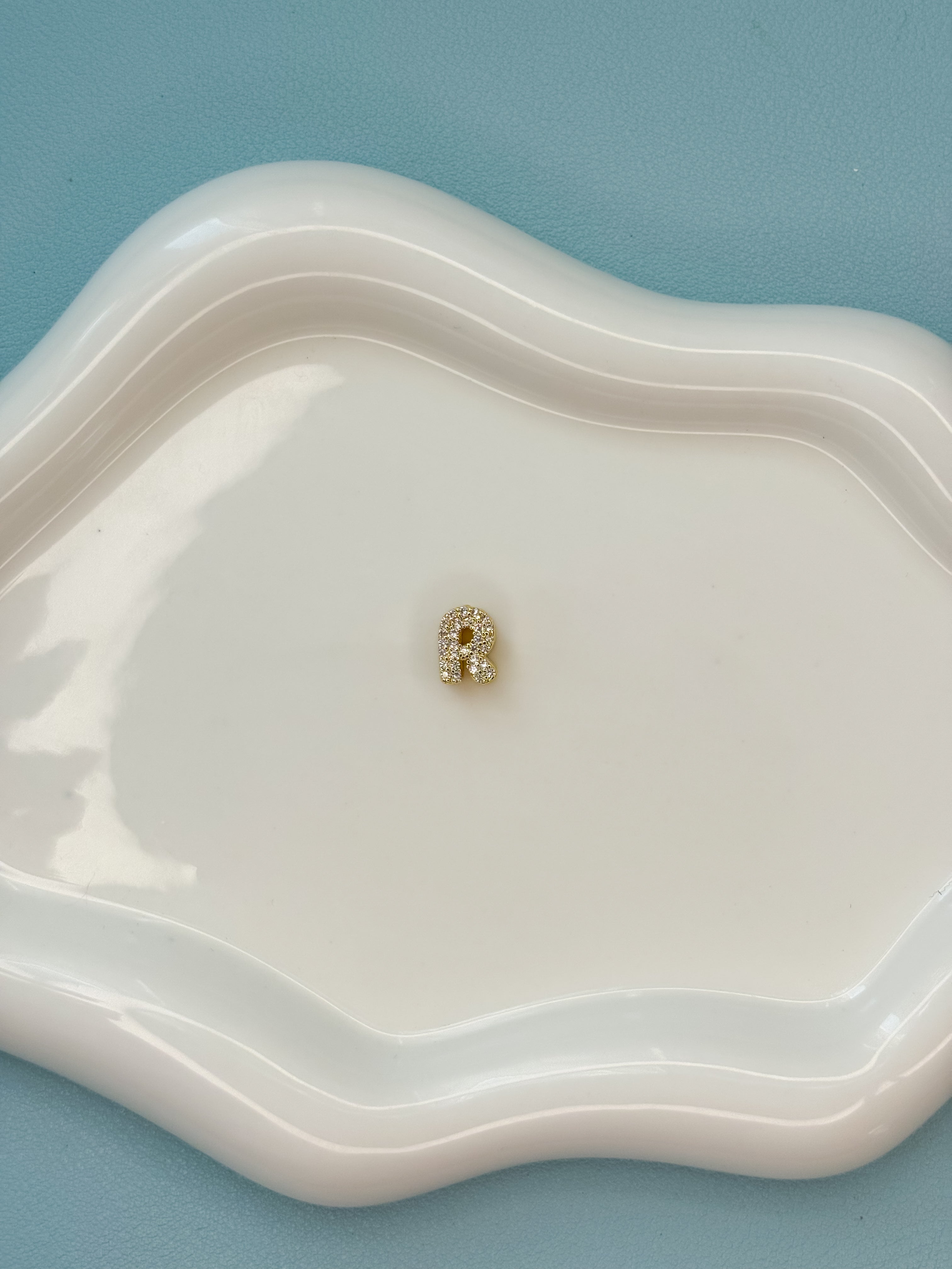 Satin Initial Bracelet