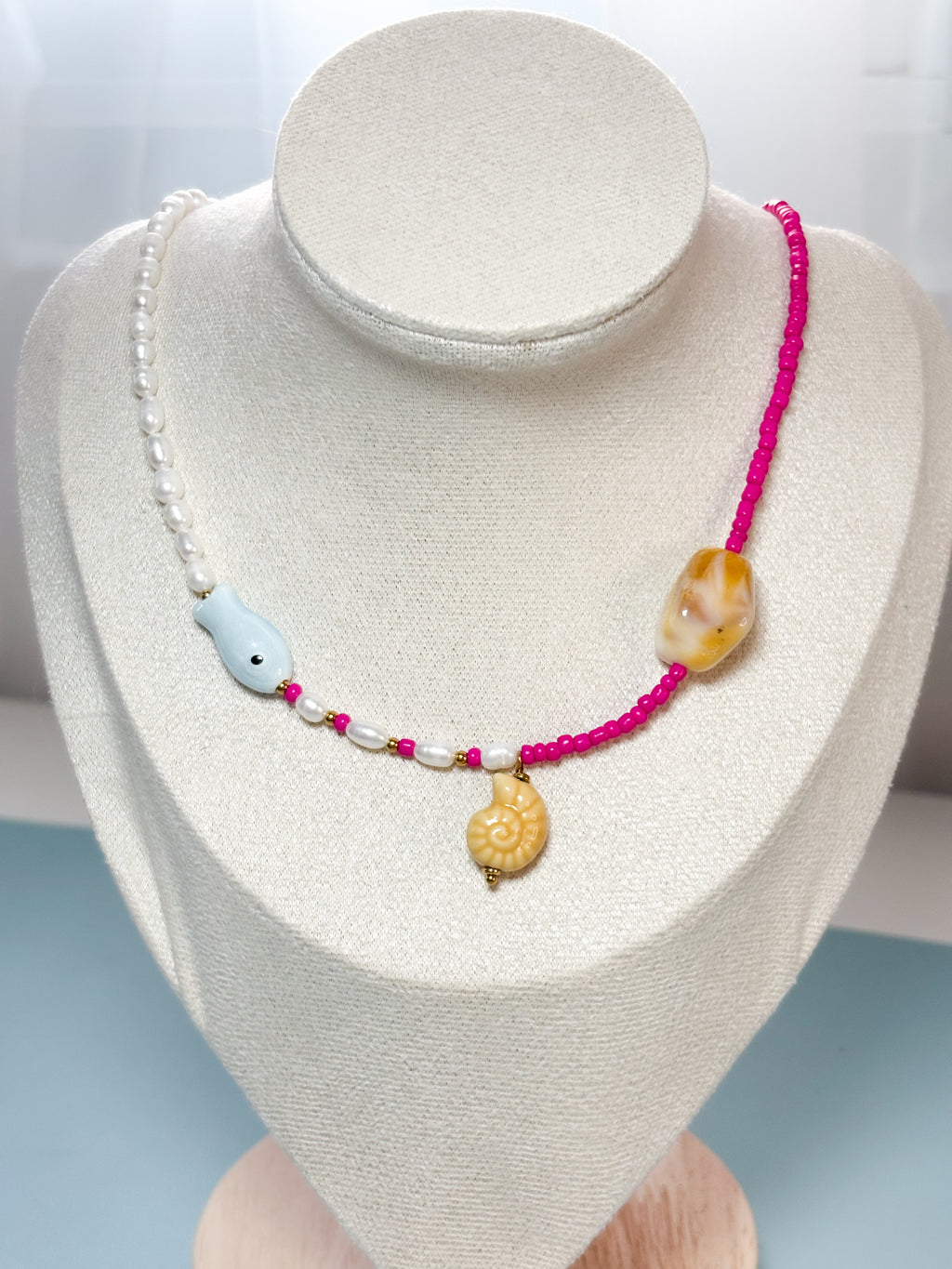 Flamenco Beach Necklace