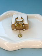 Hearts & Pearls Ring