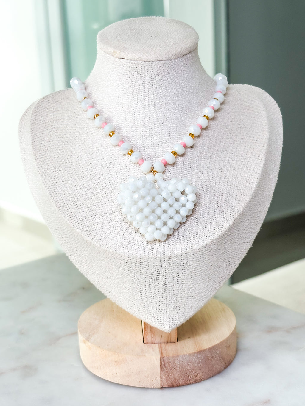 Beaded Love Necklace