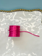 Satin Initial Bracelet