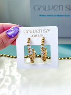 Bagel Earrings