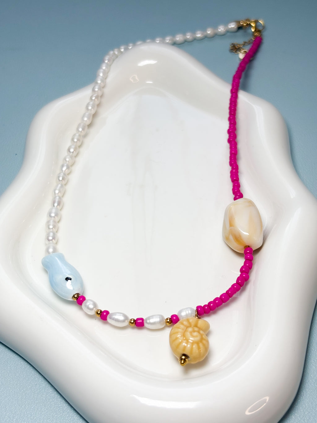 Flamenco Beach Necklace