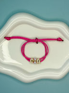 Satin Initial Bracelet