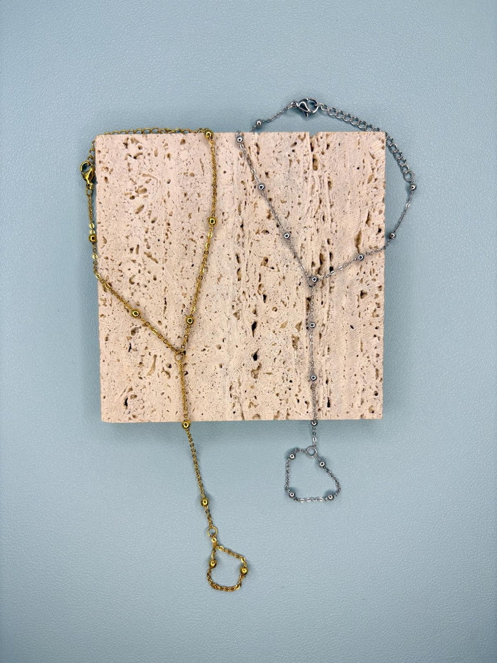 Fingerlace Bracelet Gold and Silver