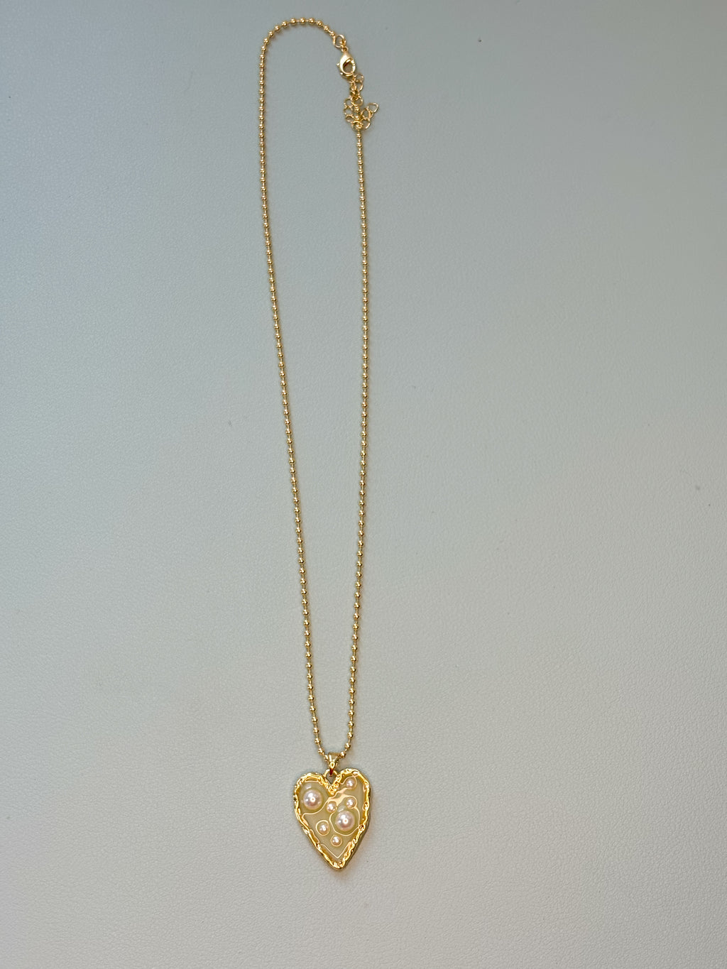 Pearl Heart Necklace