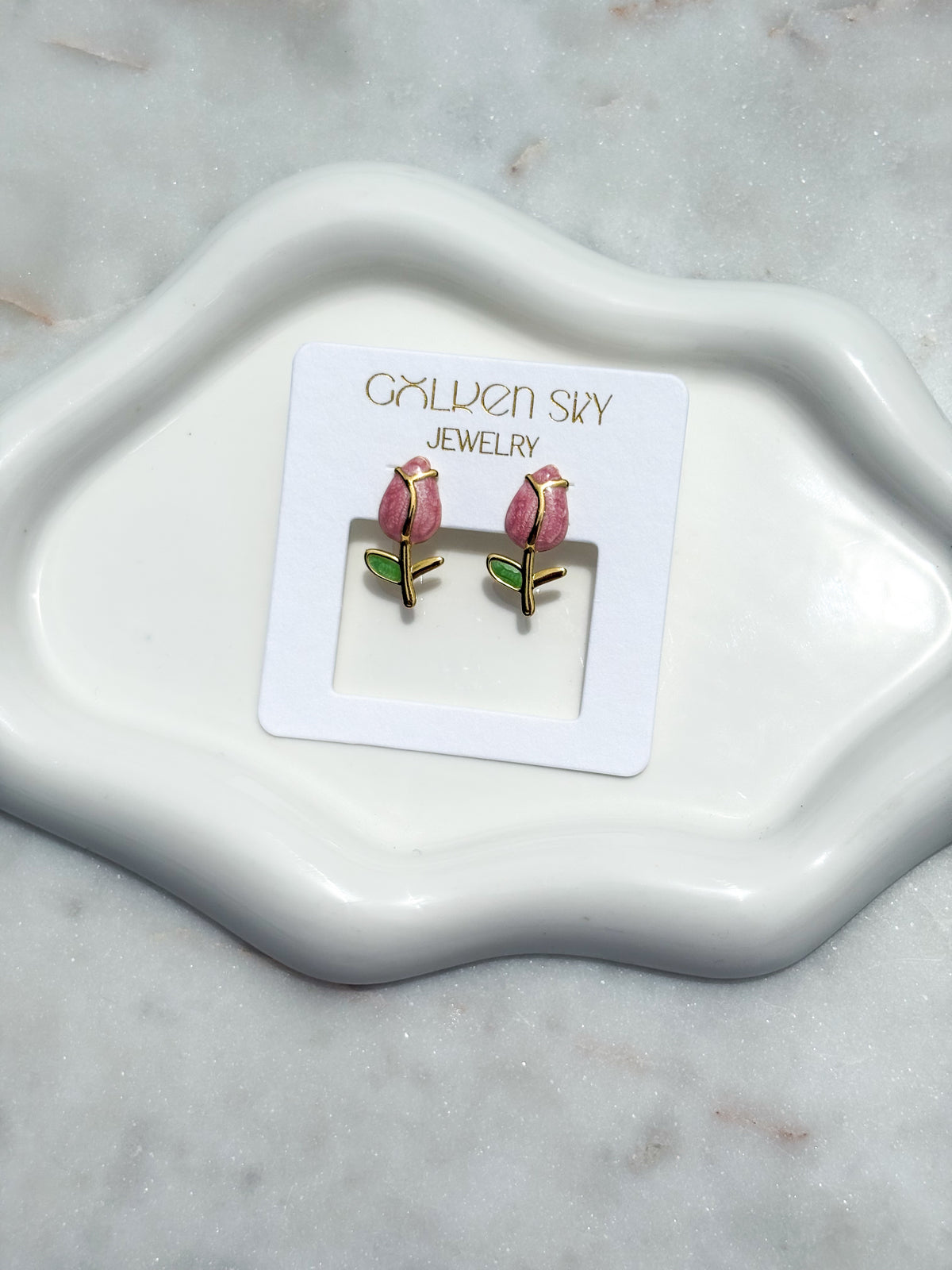 Amour Tulip Earrings