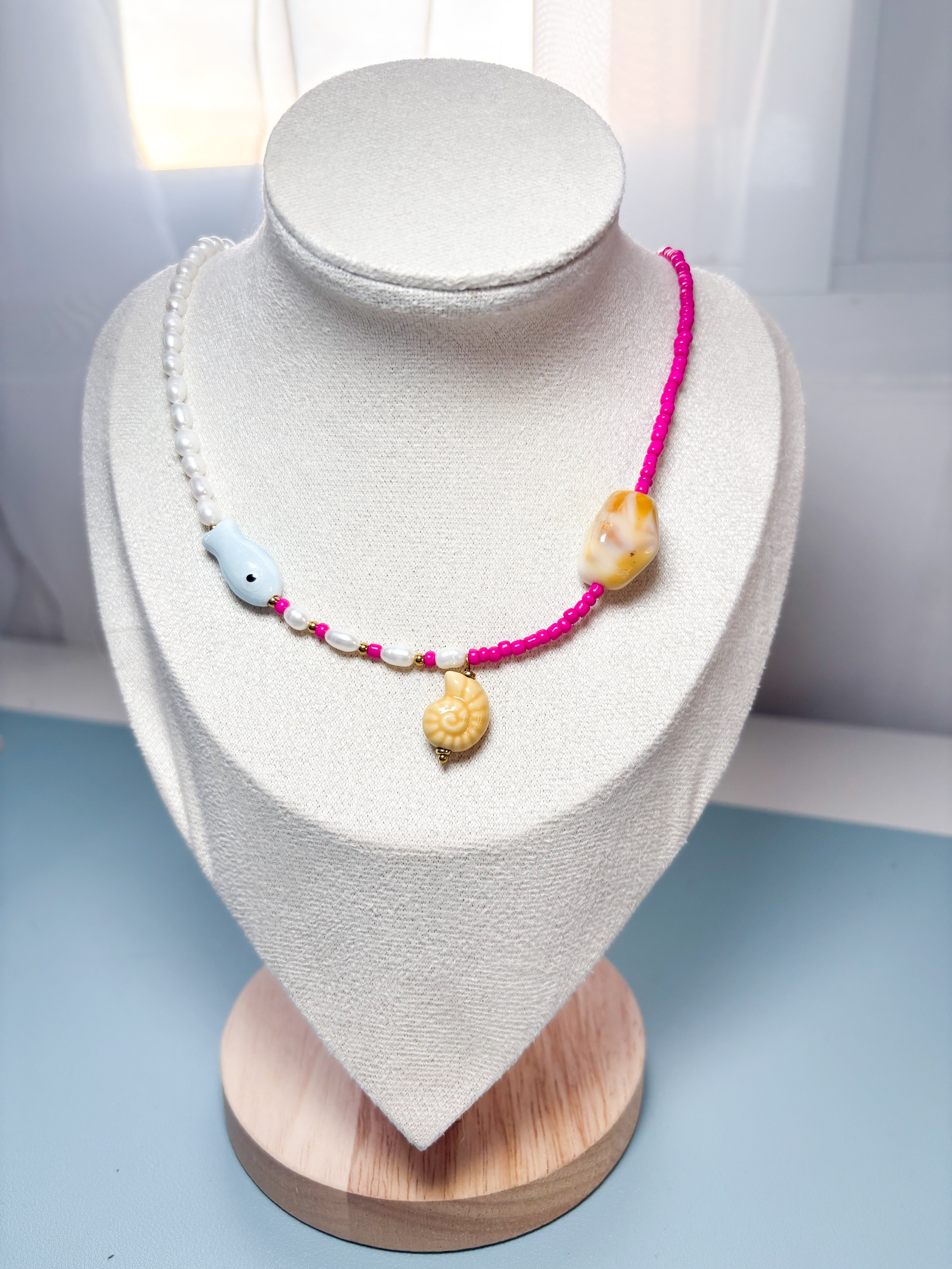 Flamenco Beach Necklace
